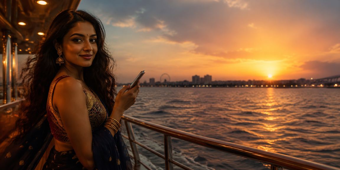 Player registering on mobile device at Indian Teen Patti table
